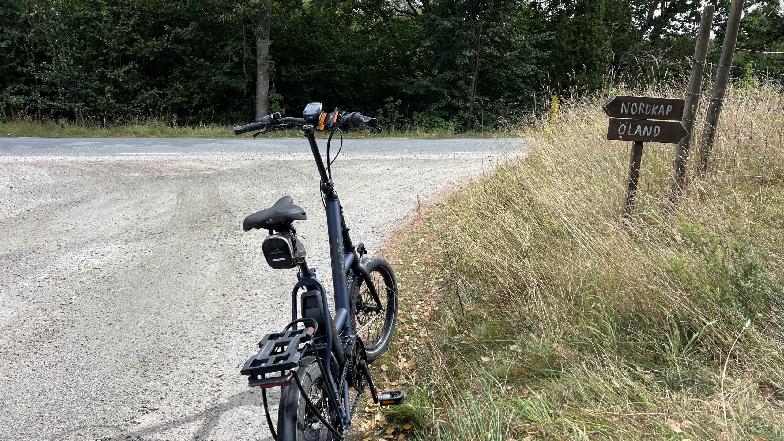 mit dem E-Bike unterwegs in Schweden