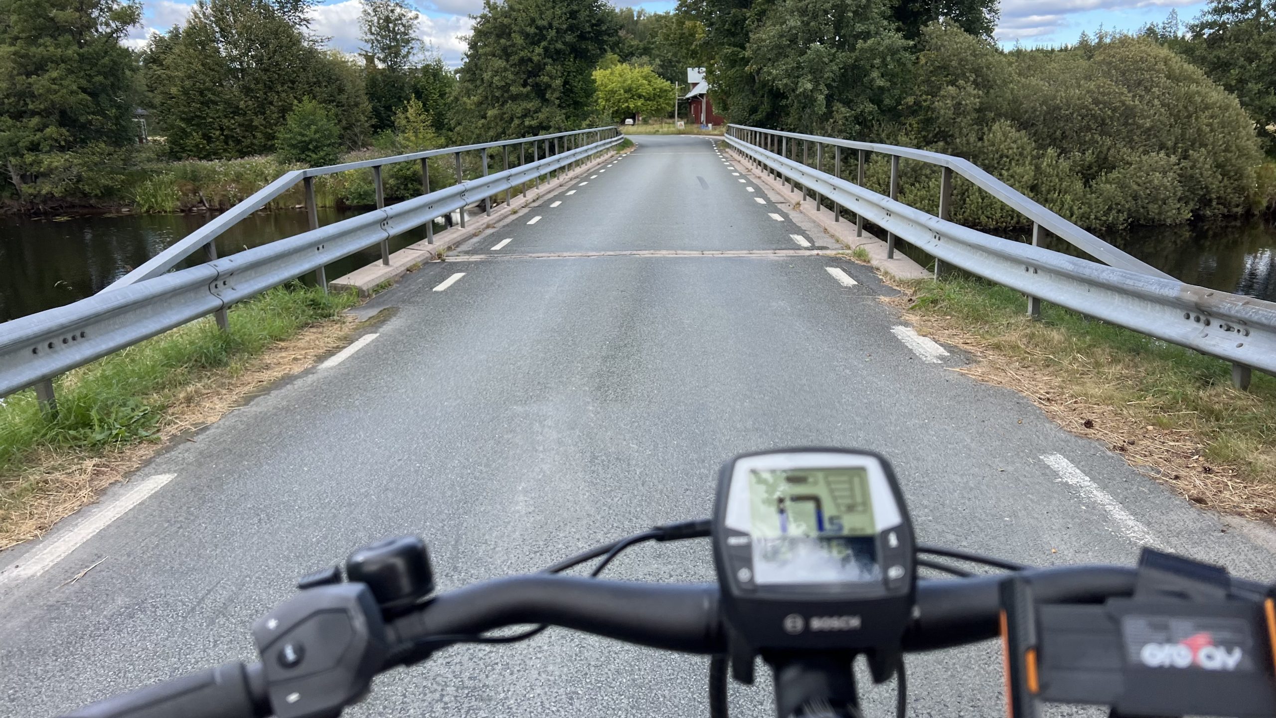 mit dem E-Bike unterwegs in Schweden