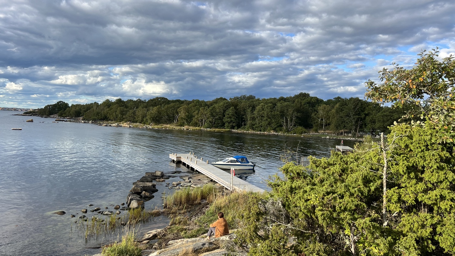 Spaziergang an der Ostsee, Schweden