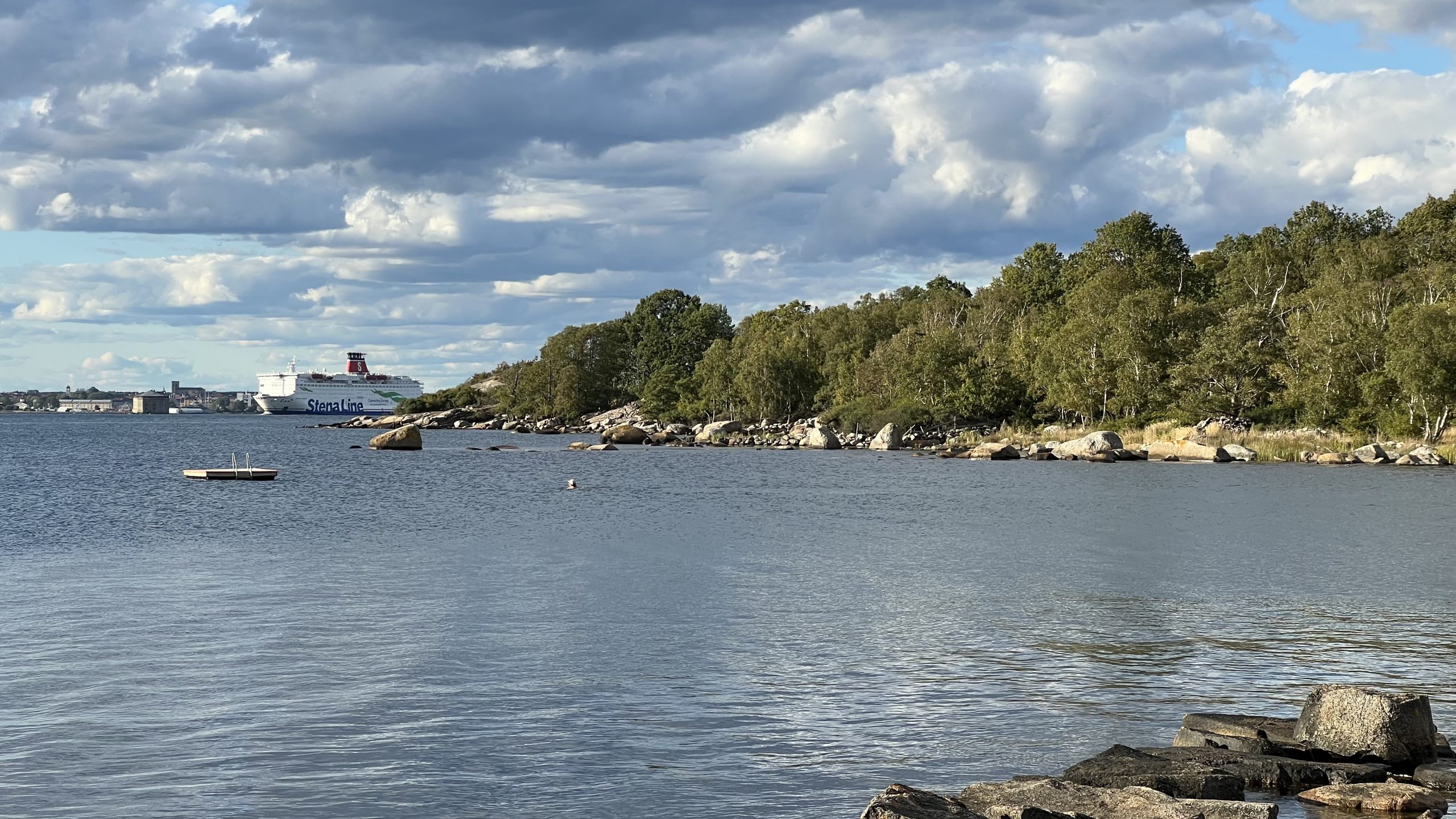 Spaziergang an der Ostsee, Schweden
