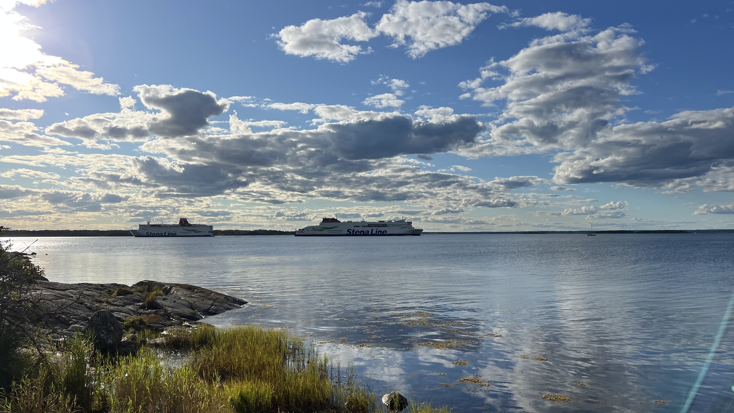 Spaziergang an der Ostsee, Schweden