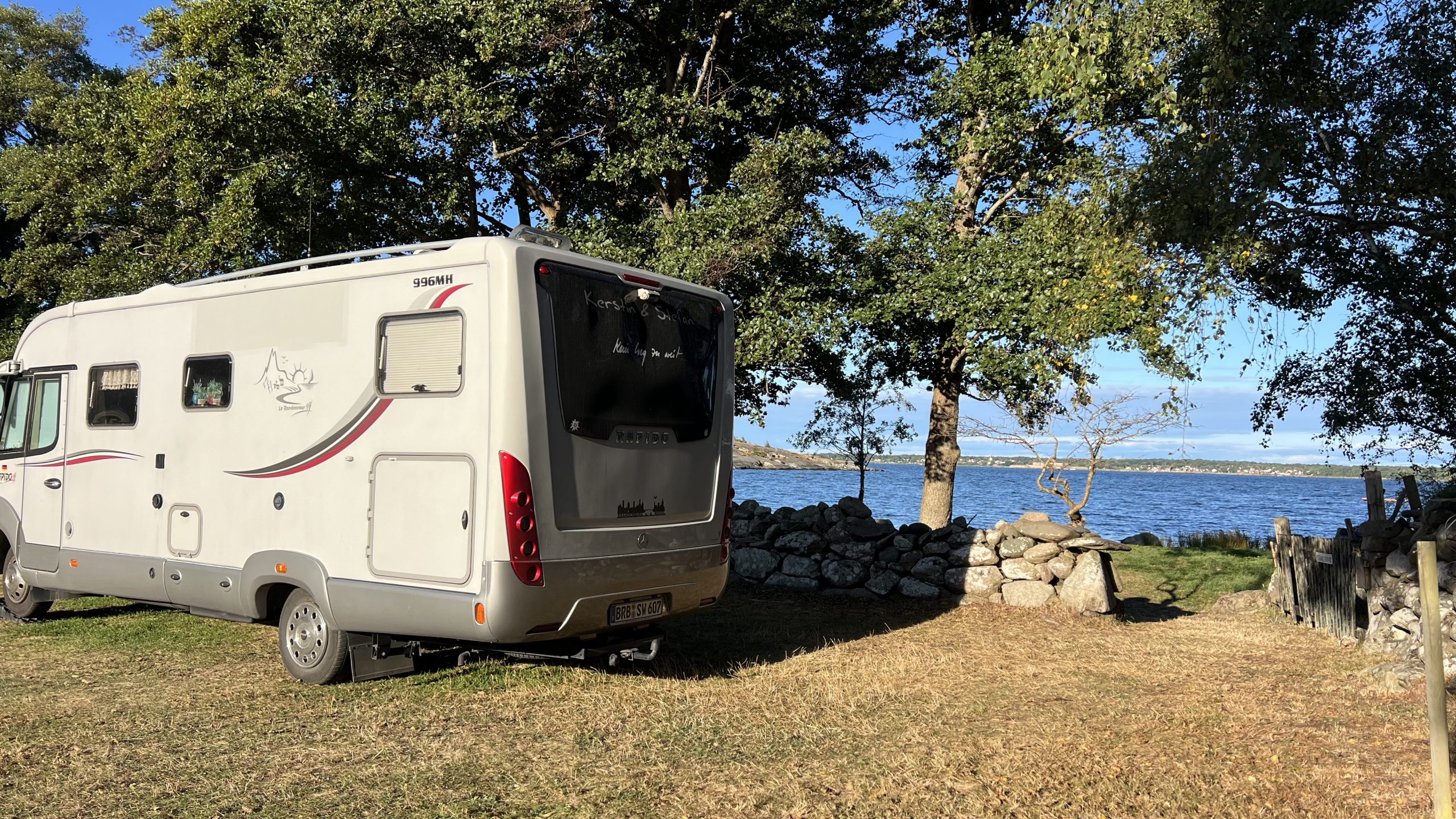 Frühstück im Mobil, Schweden