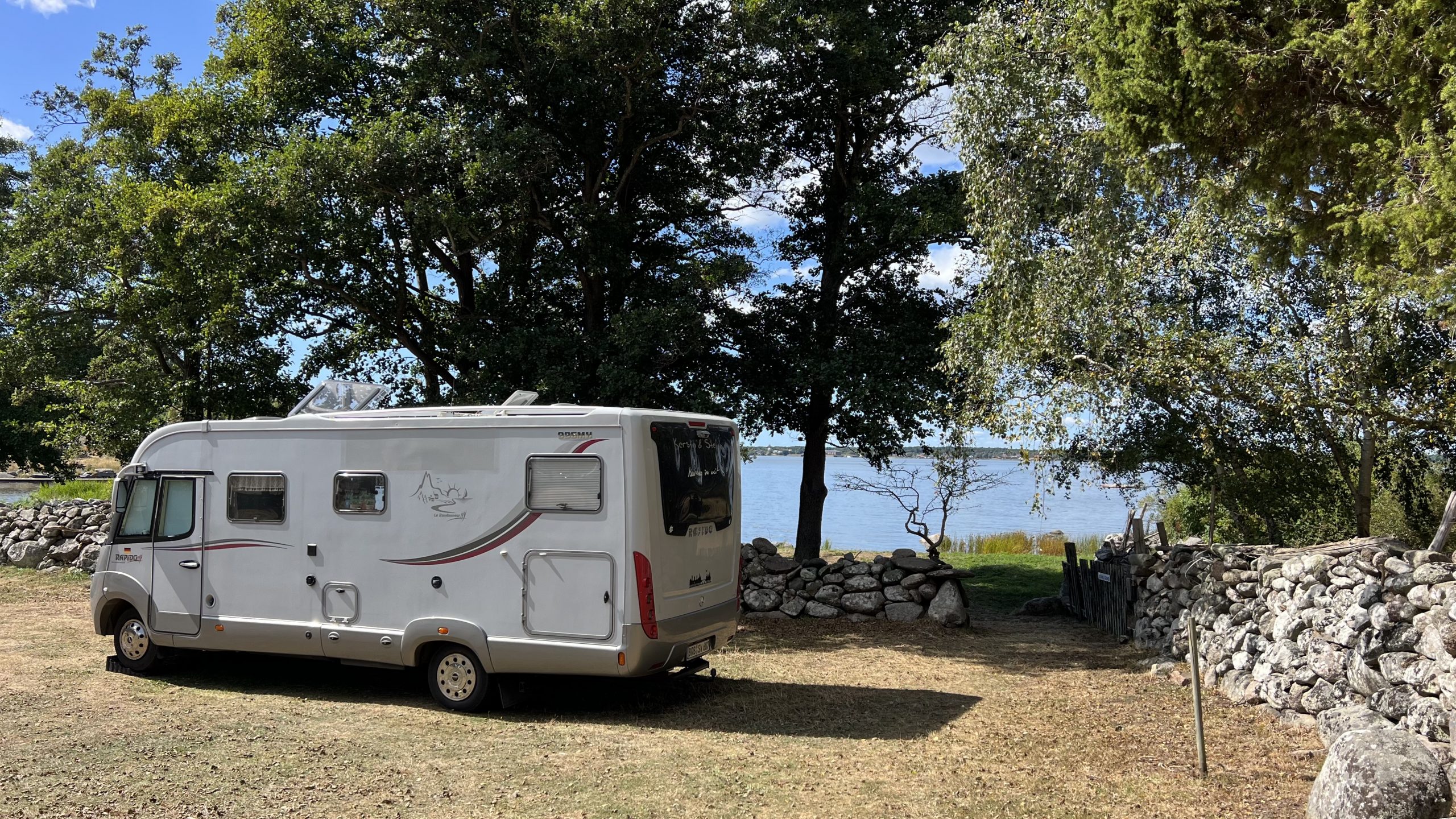 Camping in Schweden