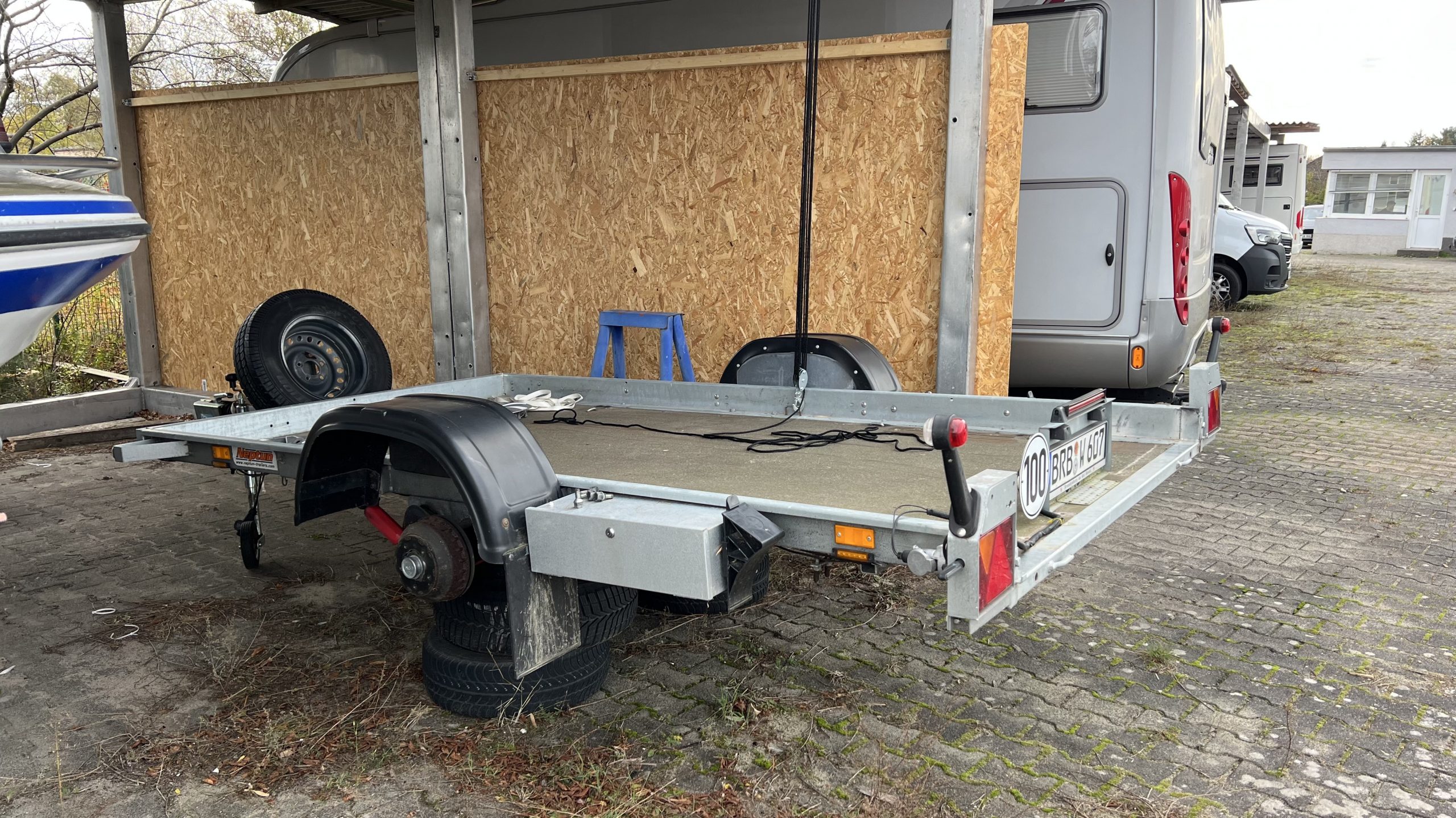 Bremsenreparatur am Neptun