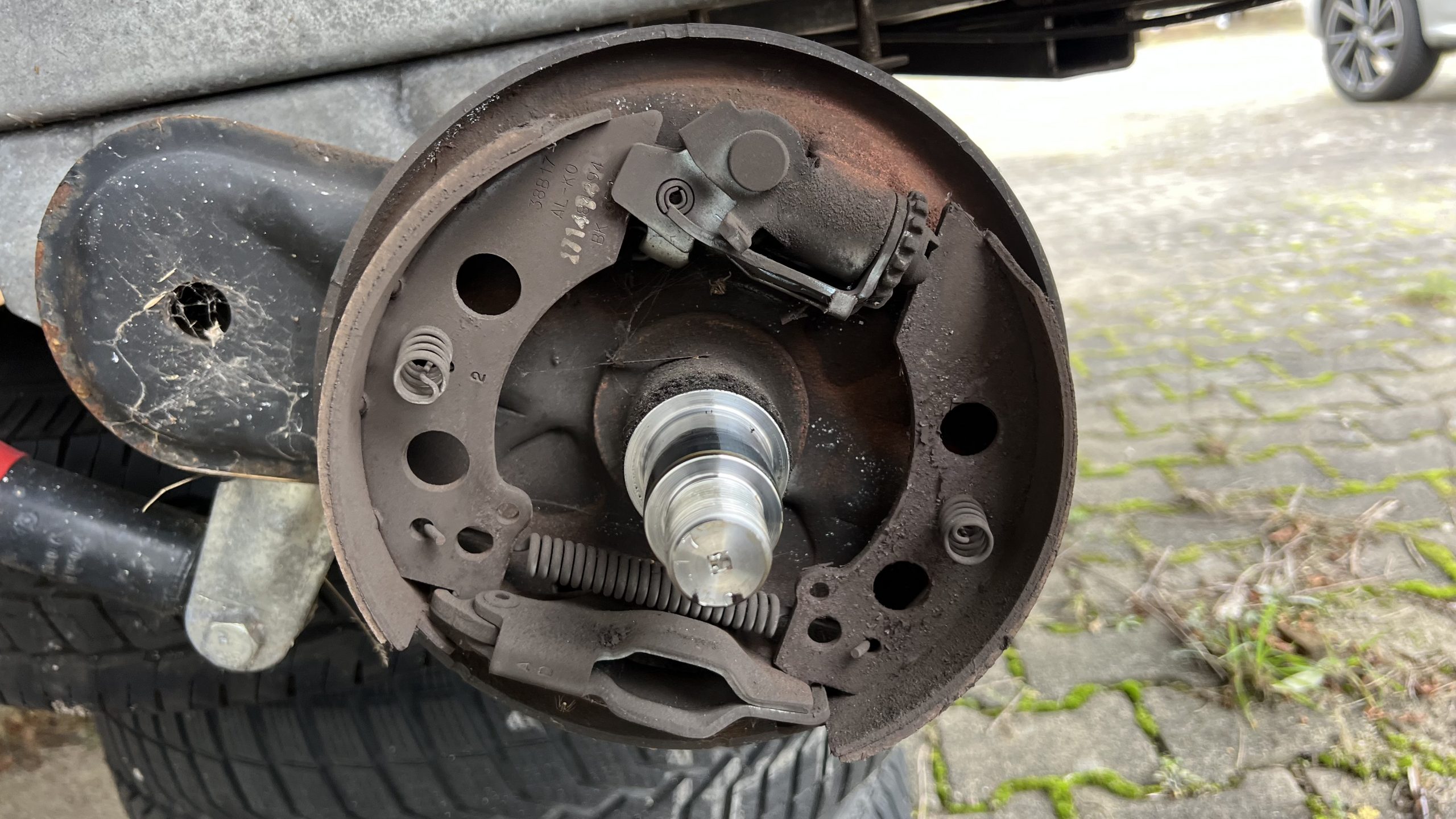 Bremse des Neptun Anhängers