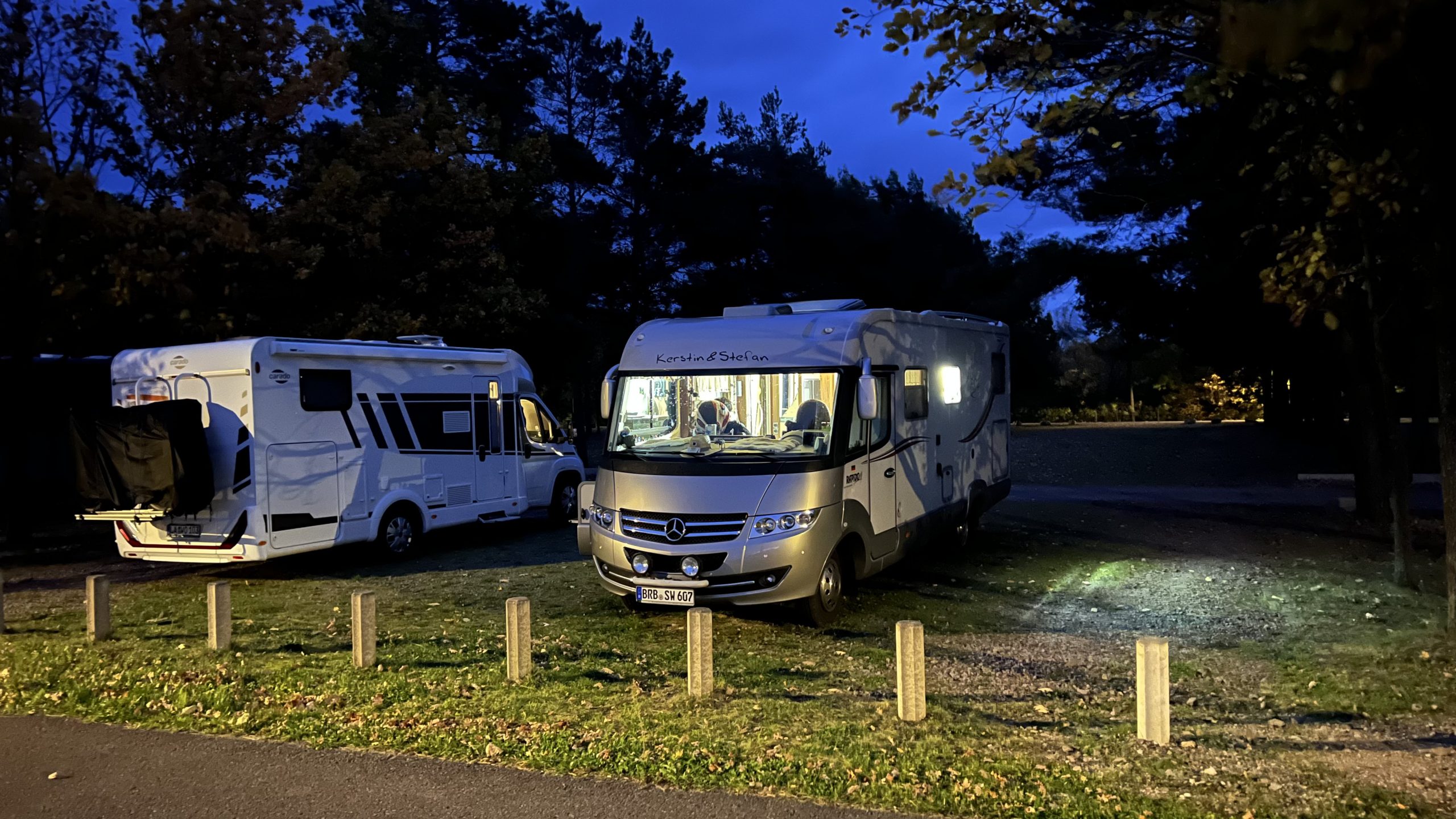 Abend großer Goitzschesee